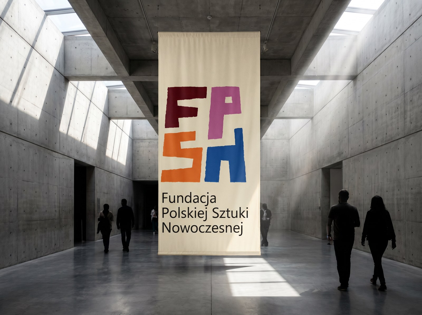 Konstrukcja logotypu na siatce — pole ochronne i geometria znaku