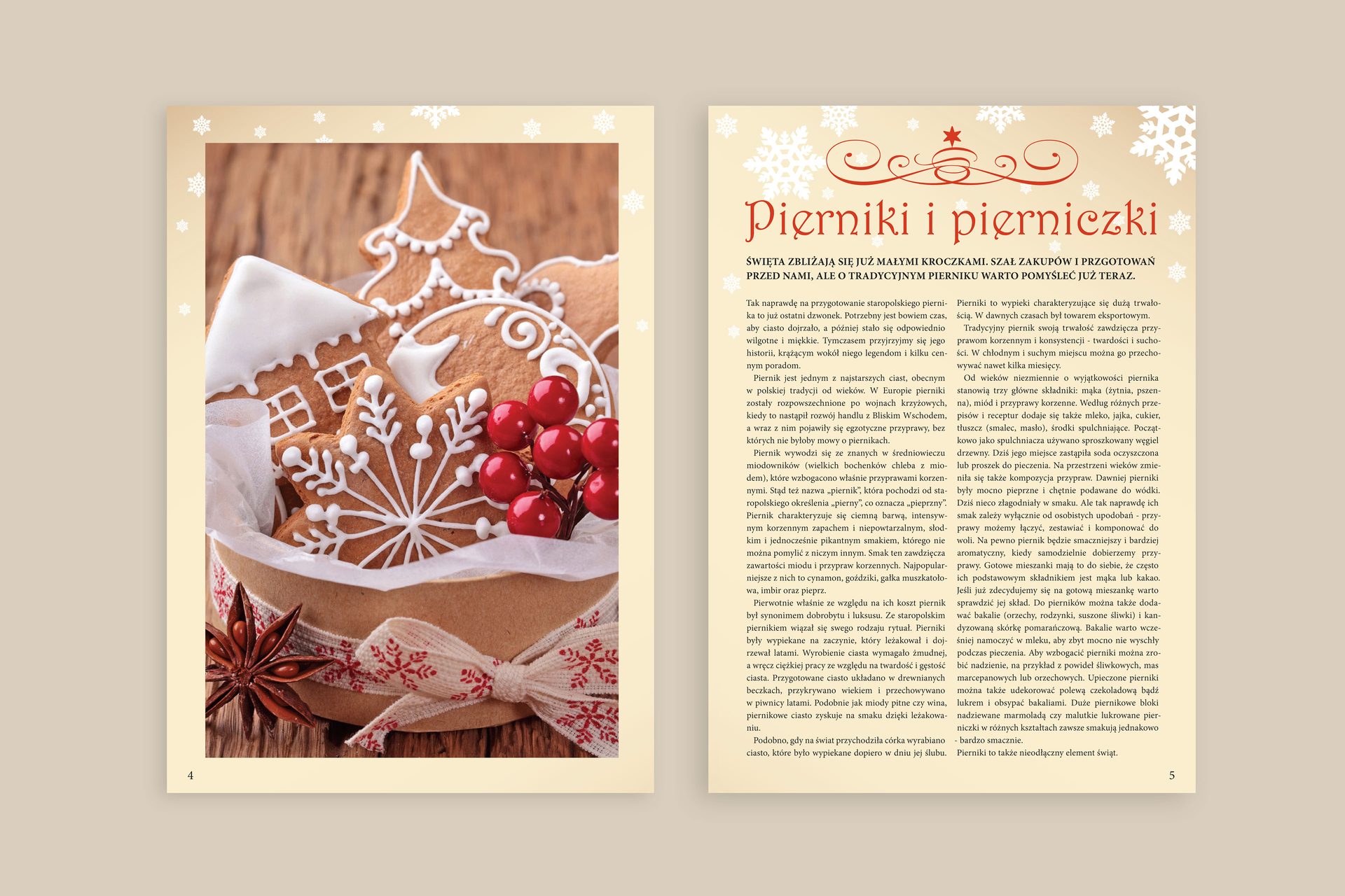 Wnętrze magazynu — artykuł Pierniki i pierniezki